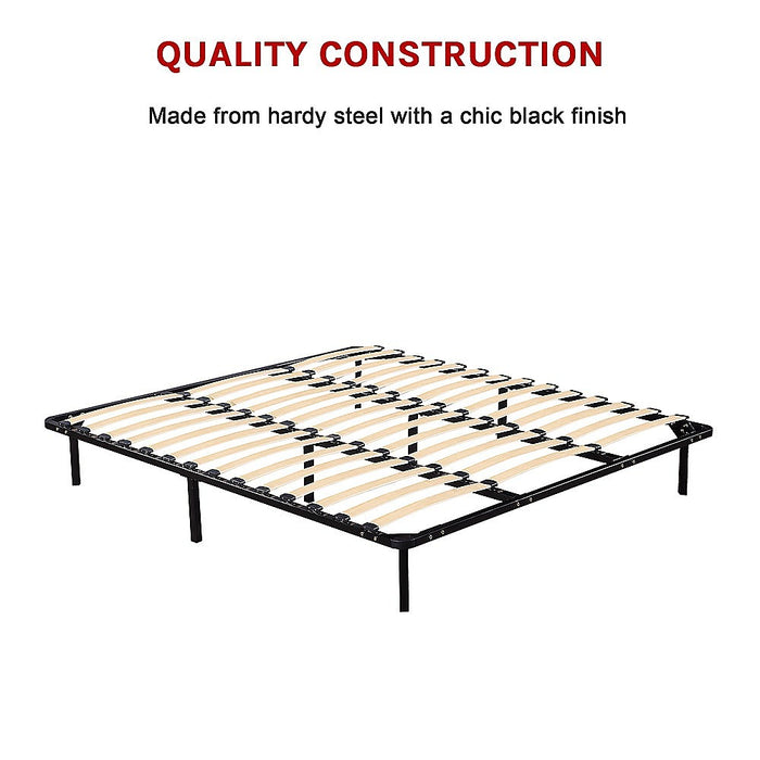 King Metal Bed Frame - Bedroom Furniture