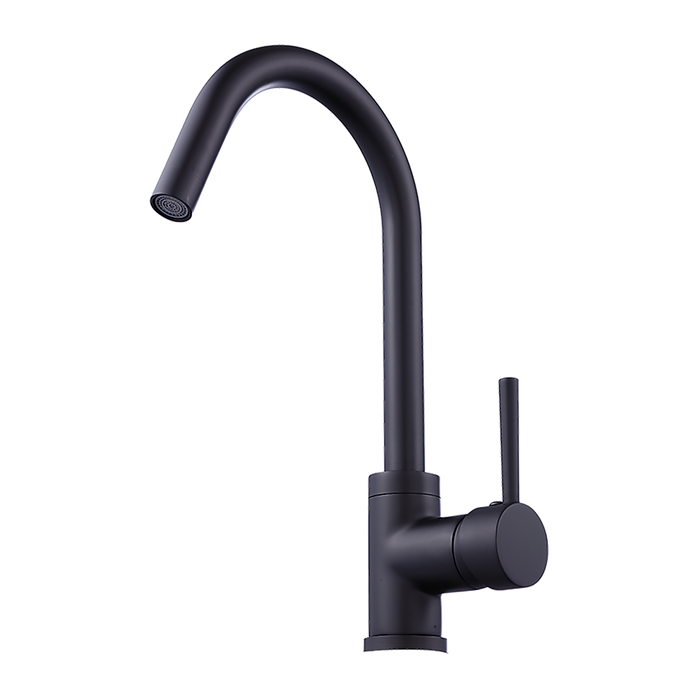 Kitchen Mixer Tap Faucet Basin Laundry Sink - BLACK