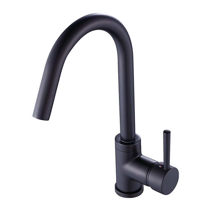 Kitchen Mixer Tap Faucet Basin Laundry Sink - BLACK