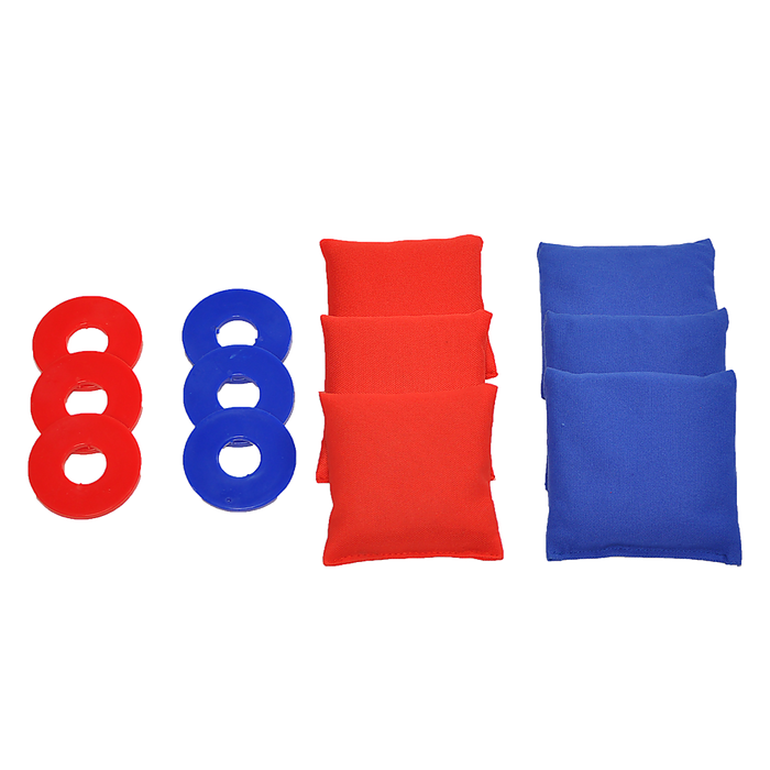 2-in-1 Three-Hole Bags and Washer Toss Combo Cornhole Portable Outdoor Games