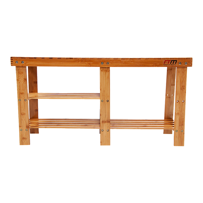 Bamboo Shoe Rack Wooden Bench Storage Organiser Cabinet Holder Stool