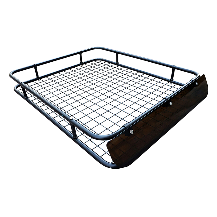 Universal Roof Rack Basket - Car Luggage Carrier Steel Cage Vehicle Cargo