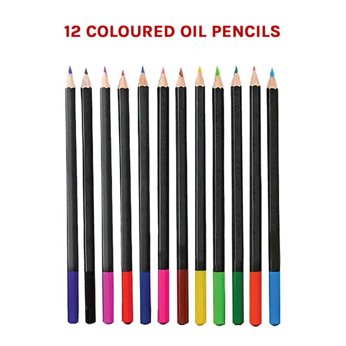 Art Sketch Pencils Oil Drawing Colouring Graphite Charcoal Pencil Set 72pcs/set