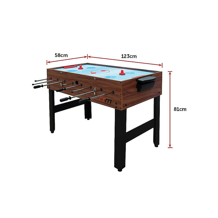 4FT 3-in-1 Games Foosball Soccer Hockey Pool Table