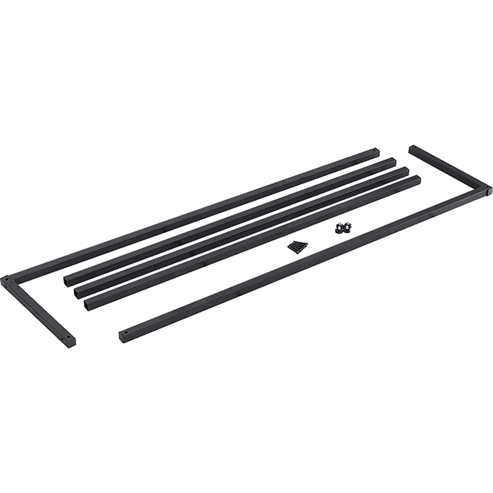 Commercial Clothing Garment Rack Retail Shop Black