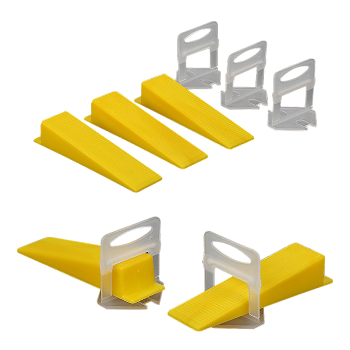 1000x Tile Leveling System Clips Levelling Spacer Tiling Tool Floor Wall 1.5