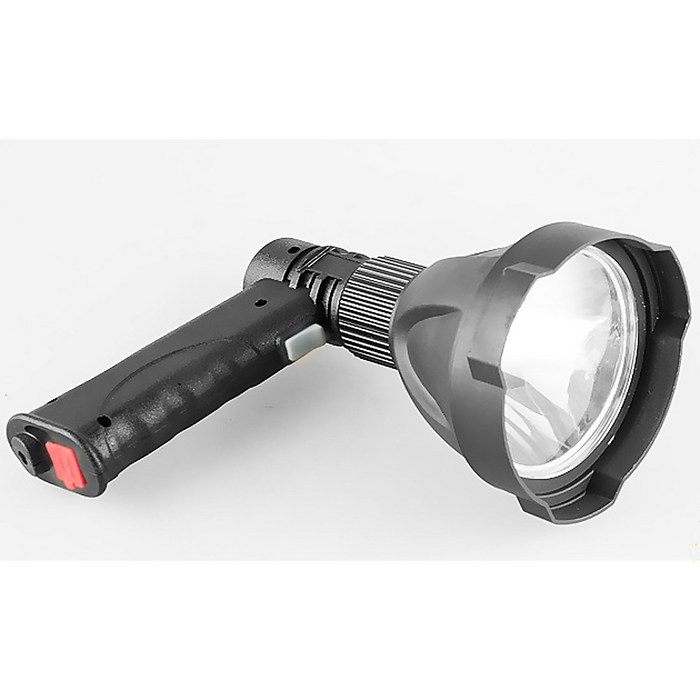 10W Handheld Spot Light Rechargeable LED Spotlight Hunting Shooting 12V