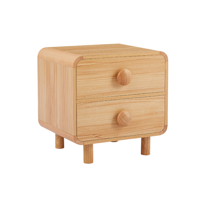 Spencer Natural Bedside Table