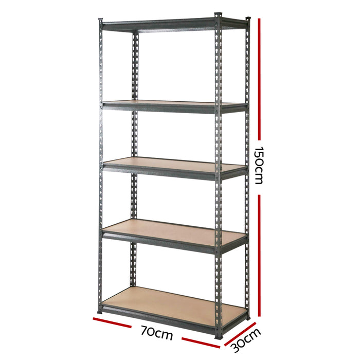 Giantz 6X1.5M Garage Shelving Warehouse Rack Pallet Racking Storage Shelves